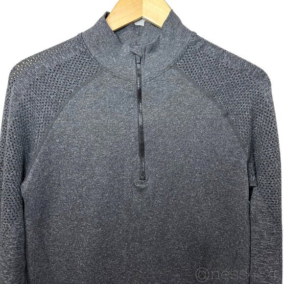 Fabletics Gray Athletic Pullover Large - Picture 3 of 7